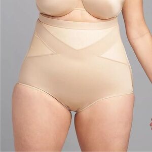 Cacique Shape Ultra High-Waist Brief in Nude Size 30/32 Plus NWT